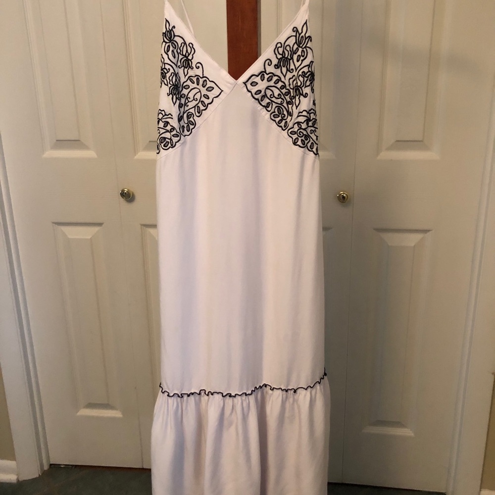 Bali moon Hawaii white dress